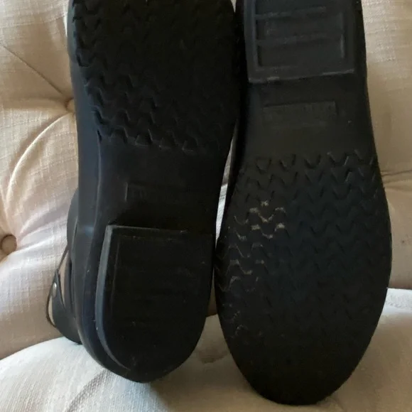 Burberry Exploded Check Pattern Rubber Rain Boots, Sz 38 - Picture 11 of 13